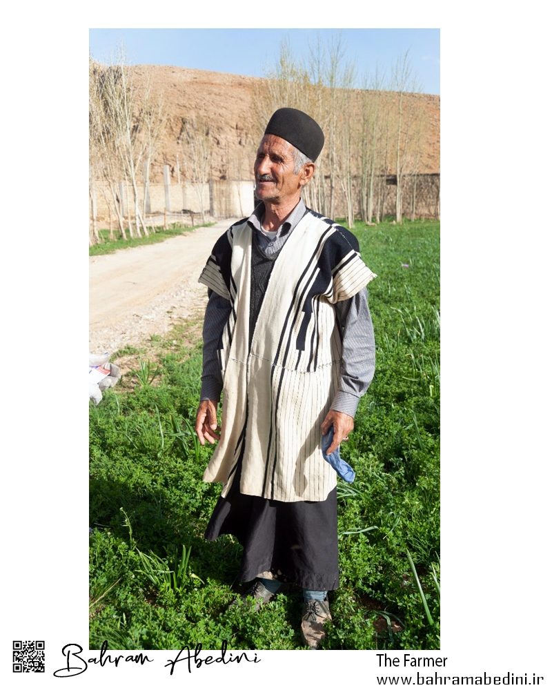 The Farmer man of Chahr Mahal with traditional outfits 