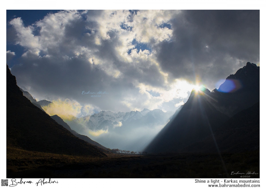 shine a light - karkas mountains photography