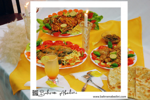 عکاسی غذاهای لذیذ رستوان تاج محل